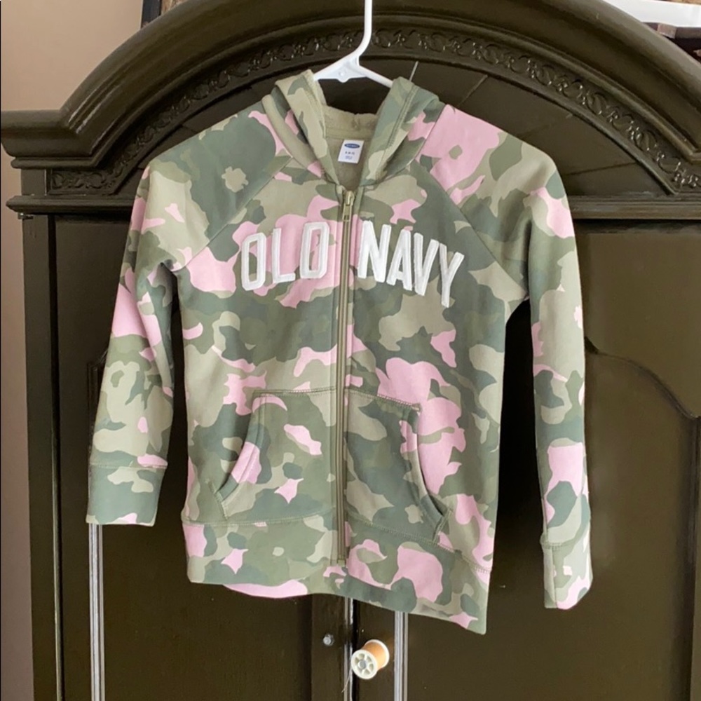 Girls 6/7 Old Navy Zip up Hoodie